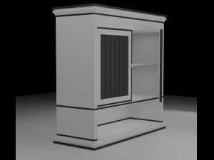 Bathroom Cabinet 3D Model