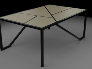 Tavolo elegante Modello 3D