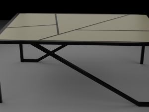 Stylish Table 3D Model