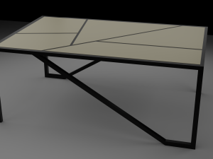 Stylish Table 3D Model
