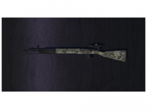 SVT- 40 Sniper Rifle 3D Model