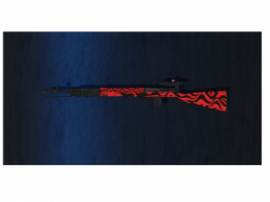 SVT- 40 Sniper Rifle 3D Model