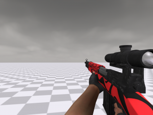 SVT- 40 Sniper Rifle 3D Model