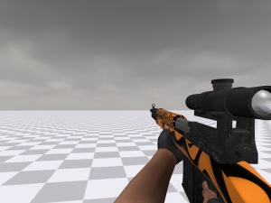 SVT- 40 Sniper Rifle 3D Model