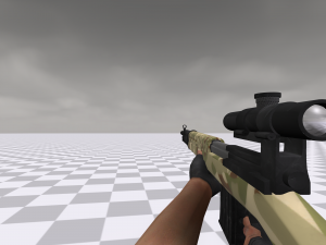 SVT- 40 Sniper Rifle 3D Model
