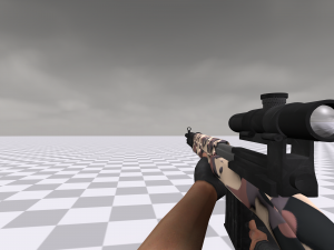 SVT- 40 Sniper Rifle 3D Model