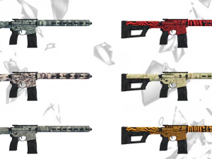 SIGM400 TREAD-geweer 3D Model