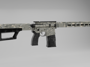 SIGM400 TREAD Rifle 3D Model