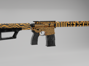 SIGM400 TREAD Rifle 3D Model