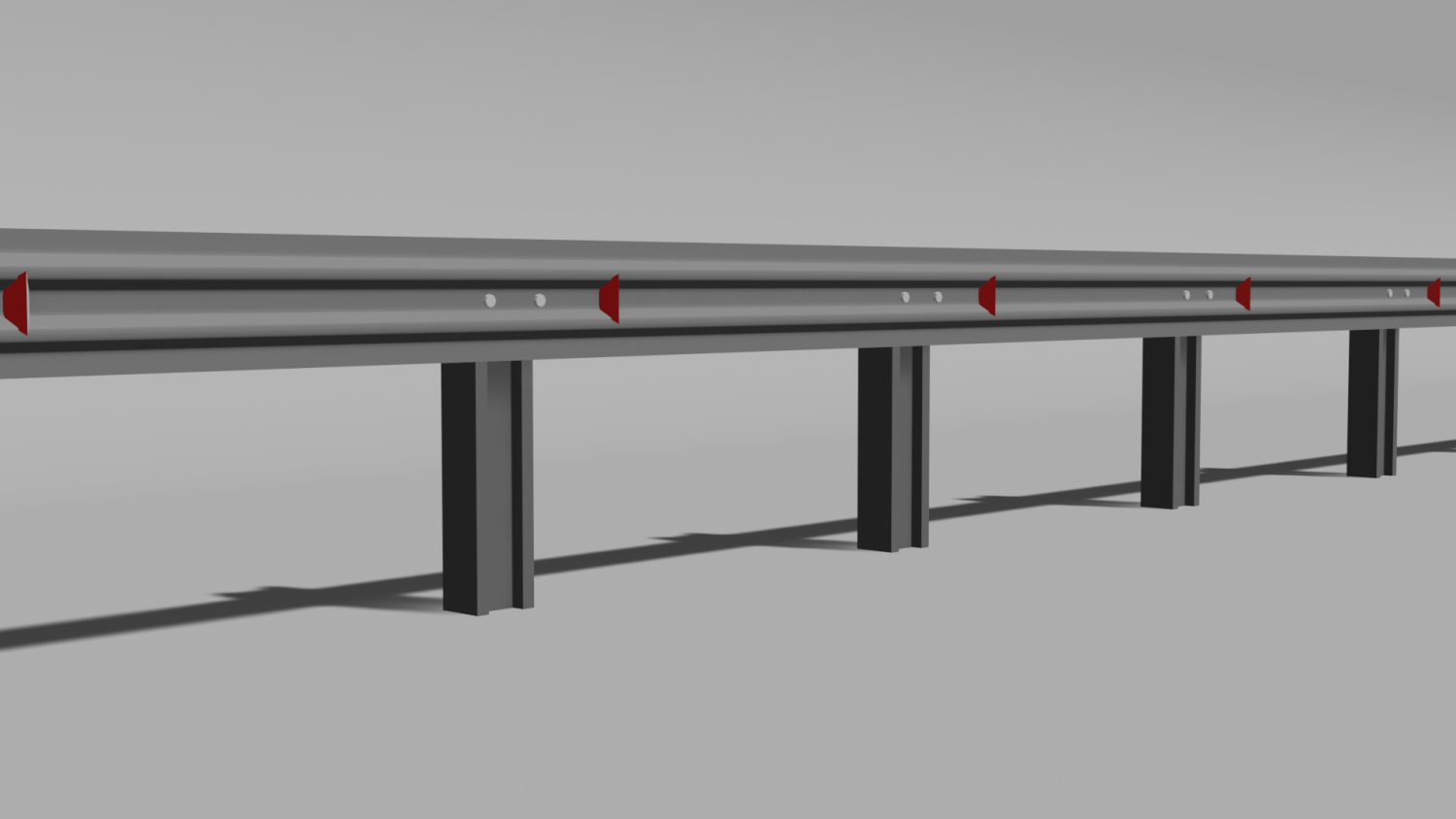 Road bumper Free 3D Model in Other 3DExport
