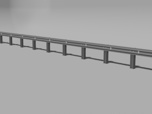 Road bumper 3D मॉडल
