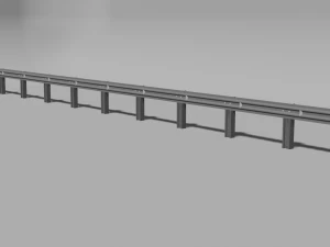 Road bumper 3D Model