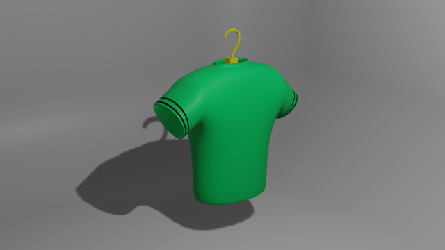 T-shirt 3D 모델 .c4d .max .obj .3ds .fbx .stl .blend 