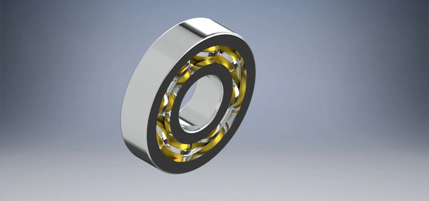 Ball Bearing 3D Print Model .c4d .max .obj .3ds .fbx .stl .blend 