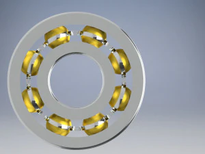 Ball Bearing 3D Print Model