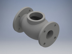 Non-Return Valve 3D Принт Модель
