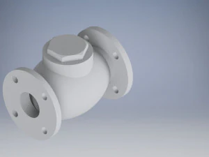 Non-Return Valve 3D Print Model