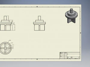 Non-Return Valve 3D Print Model