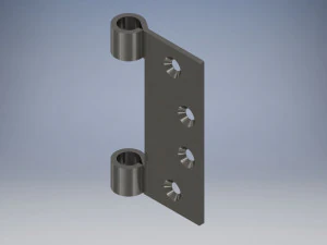 Door Hinge 3D Print Model