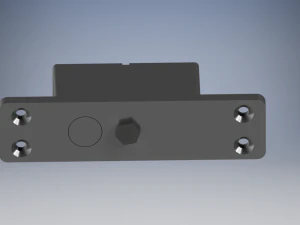 顶部枢轴铰链 3D 打印模型