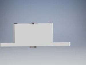 顶部枢轴铰链 3D 打印模型