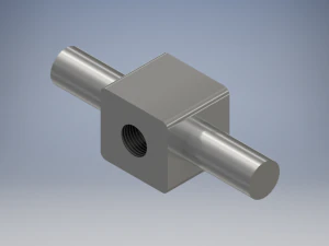 顶部枢轴铰链 3D 打印模型