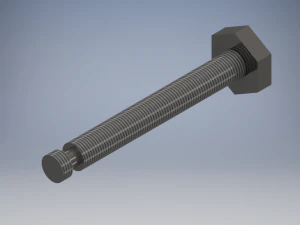 顶部枢轴铰链 3D 打印模型