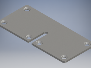 Top Pivot Hinge 3D Принт Модель