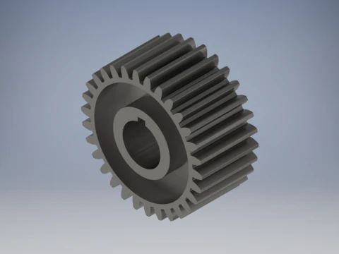 Tandwiel - 3D mechanisch model 3D printmodel