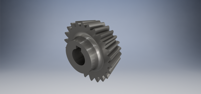 Bevel Gear Precision with Technical Drawing Model Cetak 3D .c4d .max .obj .3ds .fbx .stl .blend 