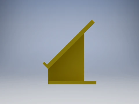 Minimalist Adjustable Phone Stand 3D Printable Desk Holder 3D Print Model