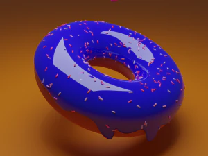 Donut Modèle 3D