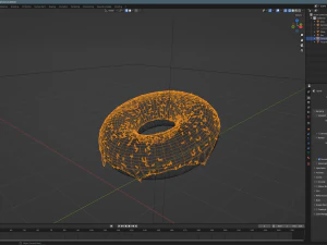 Donut 3D Model