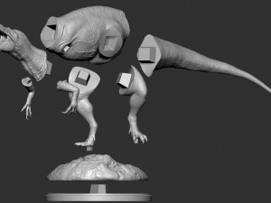 Dinosaur Suchomimus Jurassic park Model Cetak 3D