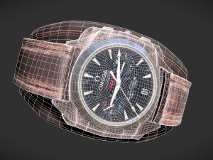 Omega watch 3D 模型