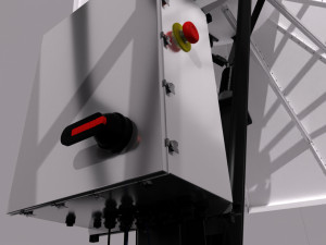Satellite antenna Andrew 7 meter 3Dモデル