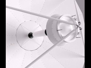 Satellite antenna Andrew 7 meter 3Dモデル