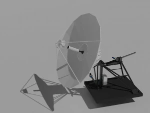 卫星天线安德鲁7米 3D 模型