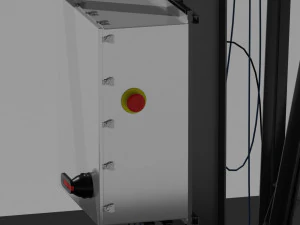 Satellite antenna Andrew 7 meter 3D Model