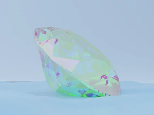 Brilliant Cut Diamond 3D Model