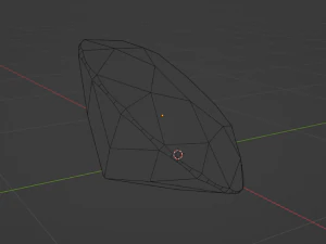 Brilliant Cut Diamond 3D Model