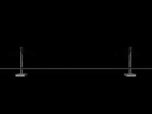 Cable Stayed Bridge 3D Модель