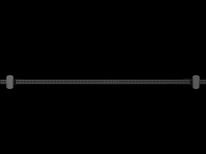 Suspension Bridge Model 3D