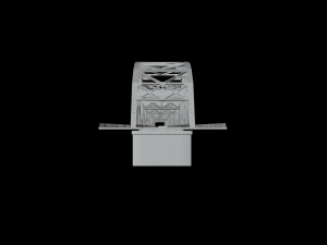 Multi-span Rail cum Road Bridge Modello 3D