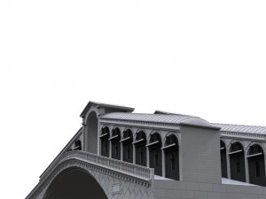 Stone Arch Bridge 3D Model