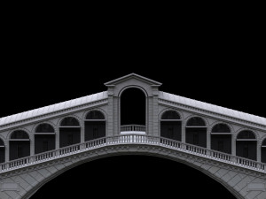 Stone Arch Bridge 3D मॉडल