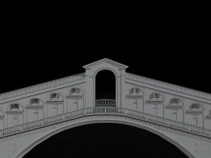 Stone Arch Bridge 3D Model