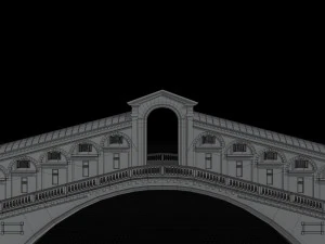 Stone Arch Bridge 3D Model