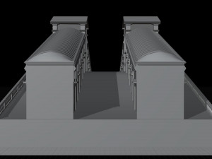 Stone Arch Bridge 3D मॉडल