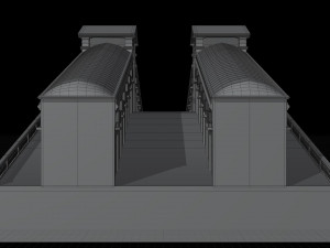 Stone Arch Bridge 3D मॉडल